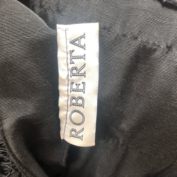 VINTAGE ROBERTA FRINGE FLAPPER DRESS - Picture 2 of 3